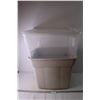 Image 1 : *(2) Storage Tubs with Lids