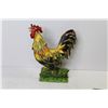 Image 4 : Decorative Rooster Stove Element Covers - Metal Rooster Candle Holder - Rooster Plate
