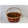 Image 2 : (2) Wooden Baskets