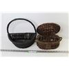 Image 1 : (2) Wicker Baskets