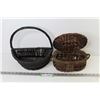 Image 1 : (2) Wicker Baskets