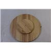 Image 2 : Bamboo Lazy Susan Cutting Board (New)