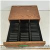 Image 6 : (6) Empty Cassette Holders 3 Drawer Stackable Holds 42 each