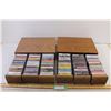 Image 1 : (2) Full Wooden Cassette 3 Drawer Holders ( Each with 42 Cassettes)