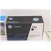 Image 4 : (2) hp LaserJet 13 Black Cartridge(2010) + HP Color LaserJet Print Cartridge (2008)
