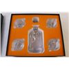 Image 2 : Lanfula Ultra Clear Crystal Glasses Decanter and 4 Glasses in Box