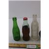 Image 3 : Dog Bowl (2) Empty Glass Bottles + Full Coca Cola Bottle