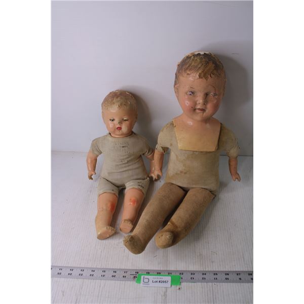 (2) Vintage Baby Dolls