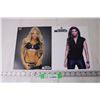 Image 1 : (2) WWE Photos - Stephanie McMahon, Kelly Kelly - 8" x 10"