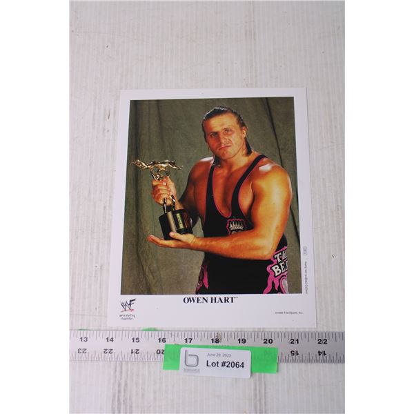 WWF Owen Hart Photo - 8" x 10"