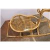 Image 2 : *Wicker Rocking Goose Decoration - 42" x 49"