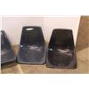 Image 3 : *(4) Retro Fiberglass Seat Backs