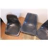 Image 5 : *(4) Retro Fiberglass Seat Backs