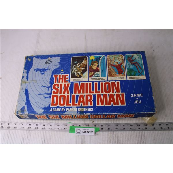 Vintage The Six Million Dollar Man Board Game