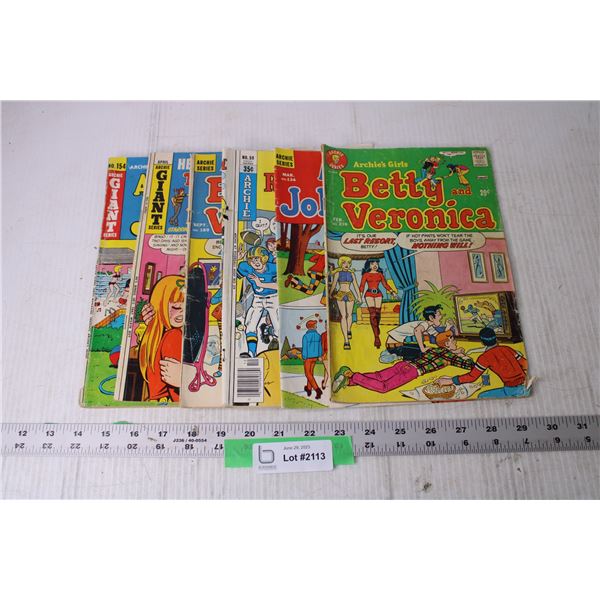 Assorted Vintage Archie Comic Books