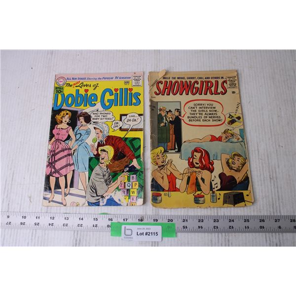 (2) Vintage Men's Comic Books