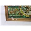 Image 6 : Framed Glass Art of Animals - 13" x 22"