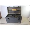 Image 1 : Plastic Tool Box (has repairs)