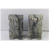 Image 2 : (2) Marble Bookends