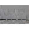 Image 4 : Pin Wheel Crystal Wine Glasses + Pin Wheel Crystal Cups