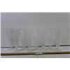 Image 1 : (8) Pin Wheel Crystal Champagne Glasses