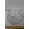 Image 3 : Pin Wheel Crystal Napkin Holder + Pin Wheel Crystal Salt and Pepper Shakers + Pin wheel Crystal Bowl