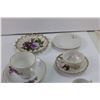 Image 4 : Tea Cups and Saucers Royal Albert, Winsome, Old Country Roses, Royal Wesser, Wellington, Royal Osbor