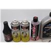 Image 2 : Engine Oil + Power Steering Oil + Spray Paint Gun + Misc.