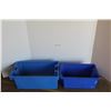 Image 1 : *32 x 18 x 12 Blue Tub + 25 x 16 x 11 Blue Tub