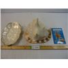 Image 1 : Large Conch/Sea Shell Book/Mother of Pearl Trinket Dish