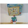 Image 1 : Fisher Price Bluebird Music Box (Works) 1968 and Memory Lane School Years Photo Frame