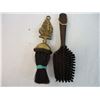 Image 3 : Nautical Brass/Copper Ship, Brush, Candle Holder and Clothes Brush