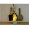 Image 1 : Brass Brush and Shovel and Brass Racquet Door Knocker