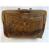 Image 2 : Hand-Tooled Leather Briefcase (Mexico)