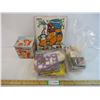 Image 1 : Somersault Monkey, playskool Puzzle, Asst'd Tupperware Stencils/ (10) Pkgs. playing cards