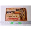 Image 1 : Guinness Beer Tin Sign - 8" x 12"