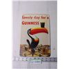 Image 1 : Guinness Beer Tin Sign - 8" x 12"