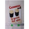 Image 1 : Guinness Beer Tin Sign - 8" x 12"