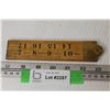 Image 1 : Vintage Rabone Wooden 24" Ruler #1167
