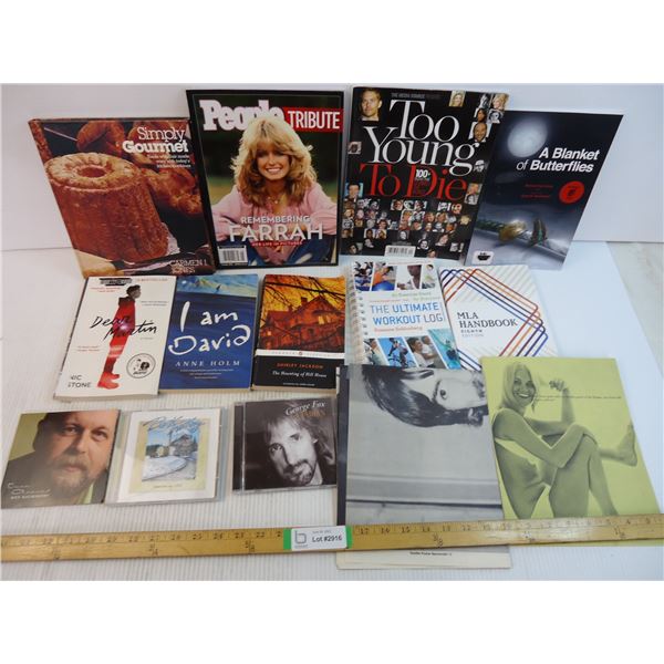 Assorted Vintage /New Books/Magazines with (2) Beatle's Magazine Poster Inserts