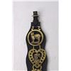Image 2 : Four Horse Medallions on Black Leather Strap