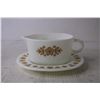 Image 2 : Pyrex Gravy Boat and Underplate and Misc. - Milk Glass