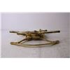 Image 5 : Large Brass Rocking Horse