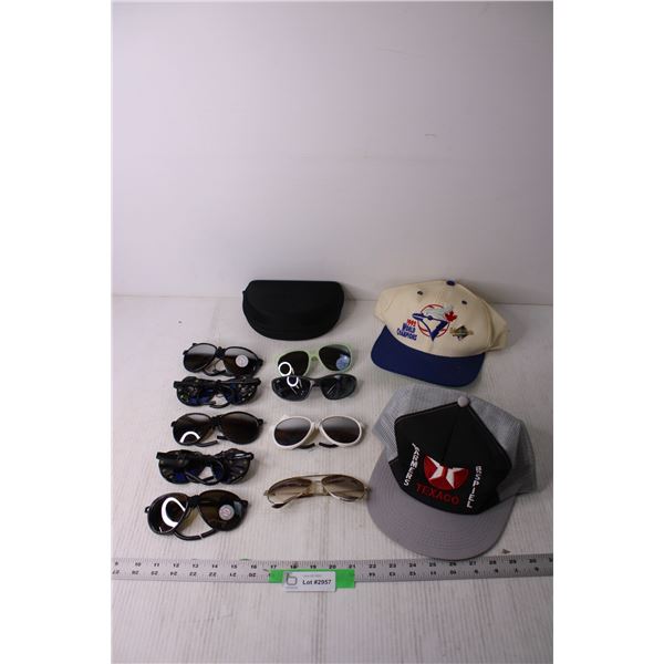 Vintage Sun Glasses and Snap Back Hats