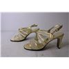 Image 2 : Women's Daybreaks Gold Strappy Sparkle Strap Sandals - Size 8
