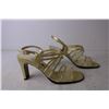 Image 3 : Women's Daybreaks Gold Strappy Sparkle Strap Sandals - Size 8