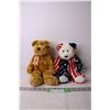 Image 1 : (2) Large Beanie Babies