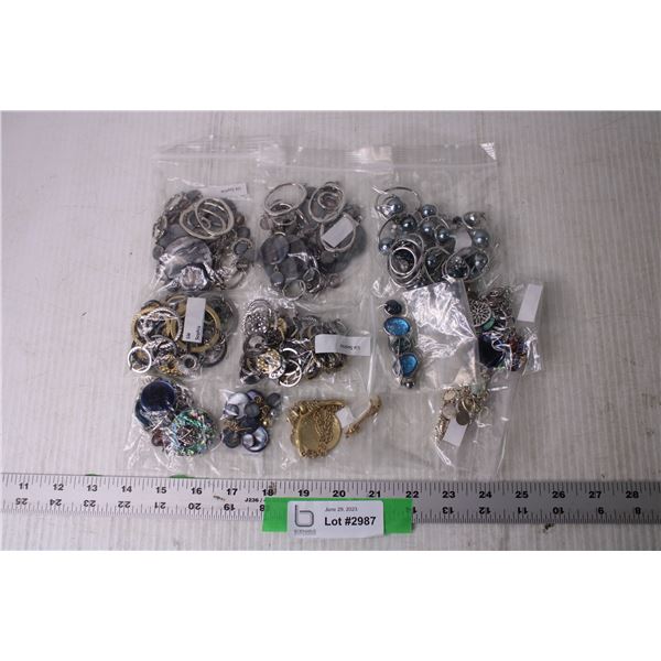 Assorted Costume Jewelry - Necklaces, Earrings