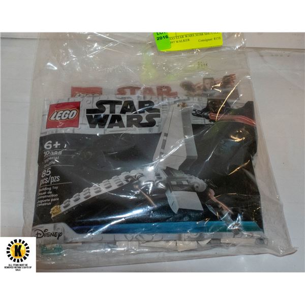 LEGO STAR WARS 30388 SHUTTLE, 30497 WALKER