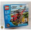 Image 1 : LEGO 60010 FIRE HELICOPTER, RED STRIP VERSION